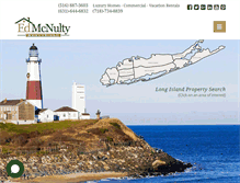 Tablet Screenshot of edmcnultyrealty.com